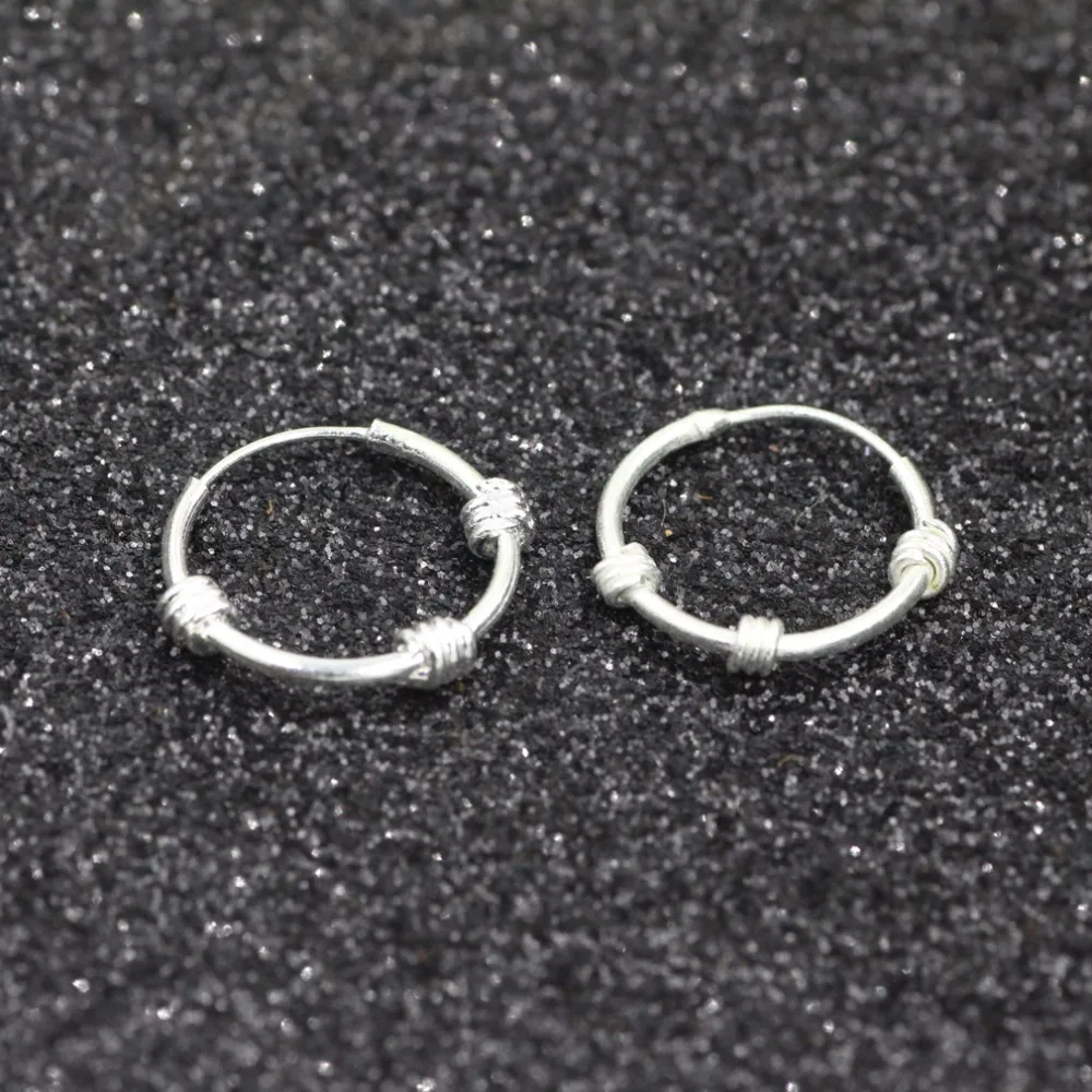 

2017 Free shippin jewelry 925 sterling silver restoring ancient ways for women earrings & ear ring Simple woman earrings