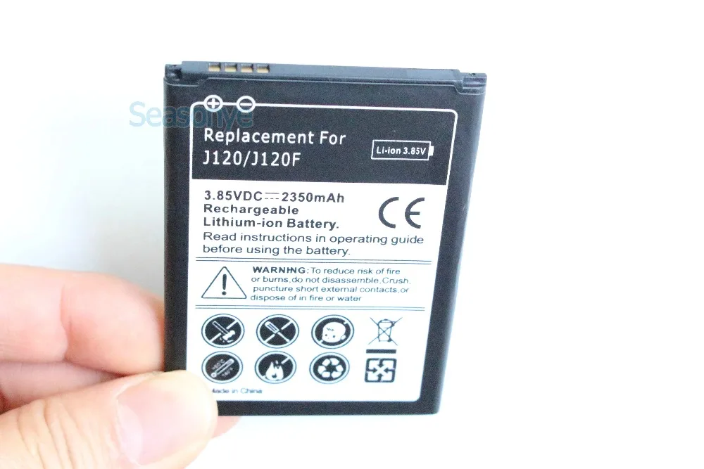 Seasonye 2 шт./лот 2350 мАч EB BJ120CBE/EB BJ120BBE запасная батарея для Samsung Galaxy 2016 Edition J1 SM J120