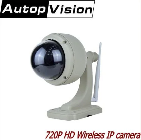 

Outdoor 720P HD Wireless PTZ Dome IP Camera 4X Zoom CCTV Security Video Network Surveillance IP Camera Wifi