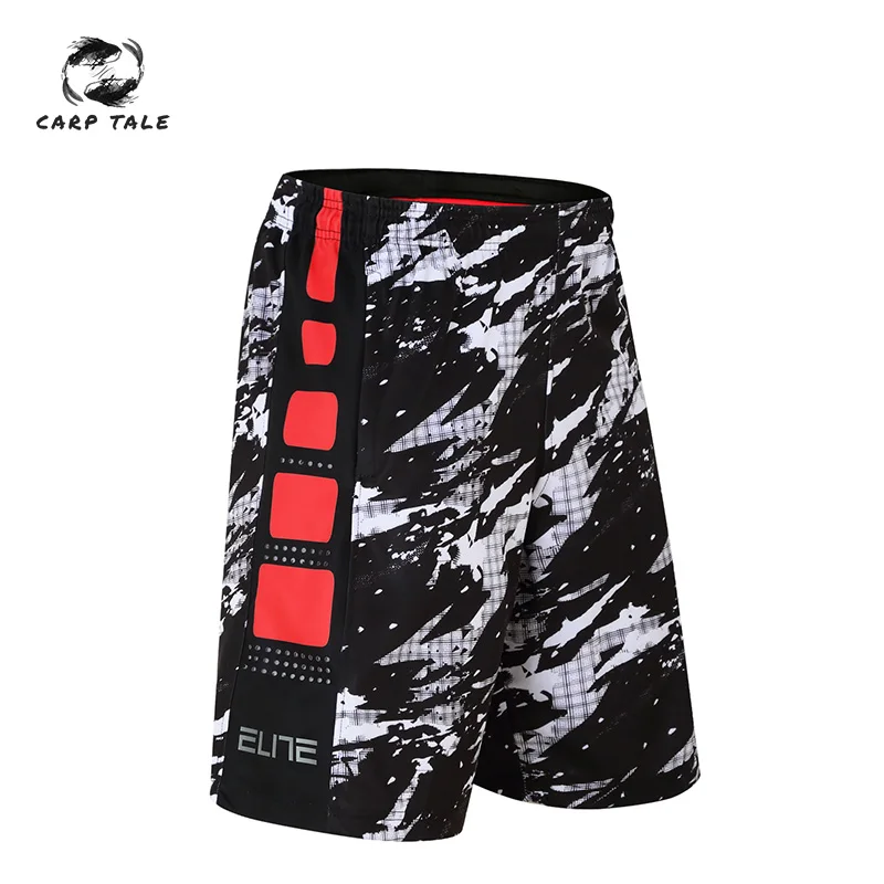

Basketball soprts shorts elite splash sports shorts over the knee five shorts large size quick-drying running shorts men summer