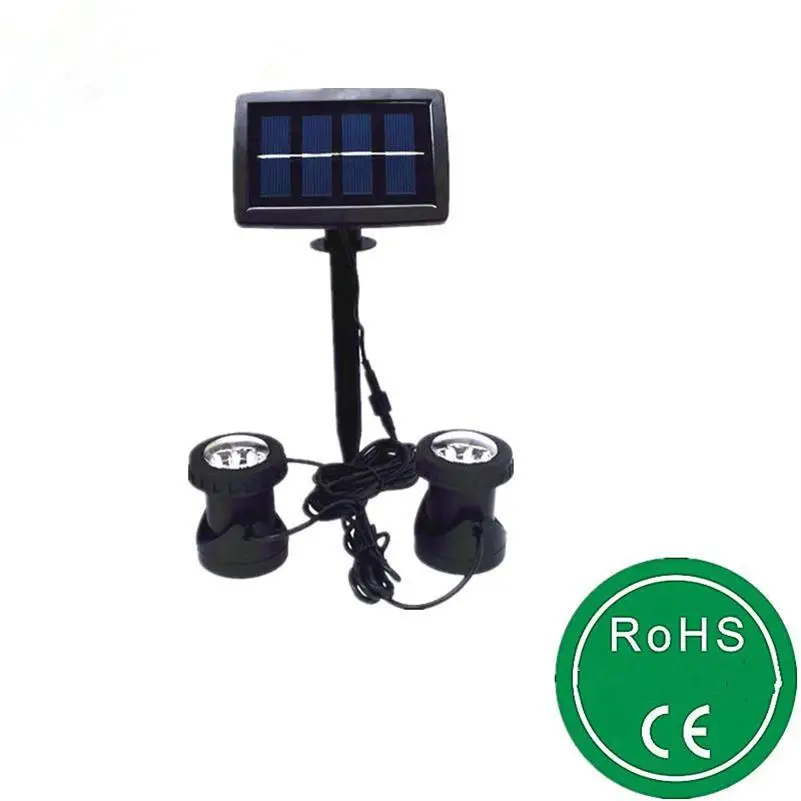 Солнечные подводные огни лужайка садовый двор вилка Lamparas Solares внешняя 1 Солнечная