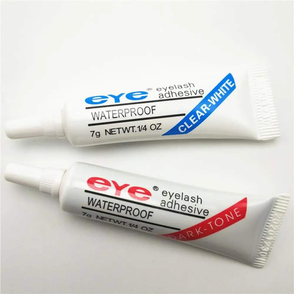 

1 pcs duo Eyelash Glue Clear-white/Dark-black Waterproof False Eyelashes Makeup Adhesive Eye Lash Glue Cosmetic Tools