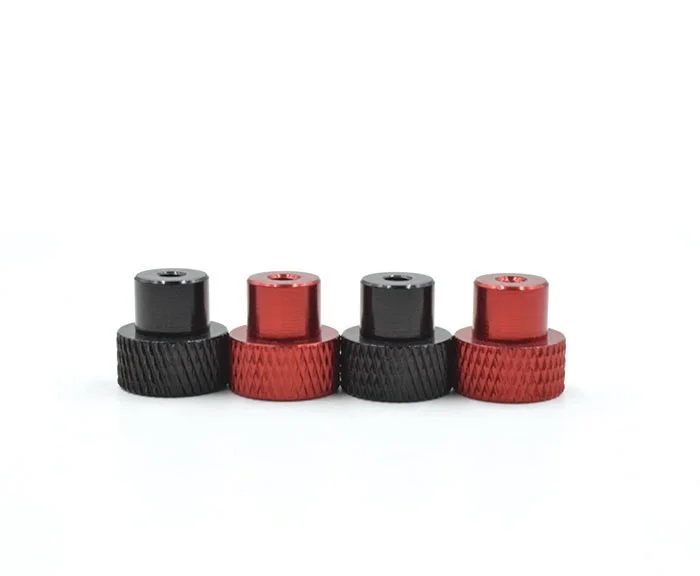 50PCS/lot High Quality M3 M4 Colourful Anodized Aluminum Alloy knurled hand nuts | Обустройство дома