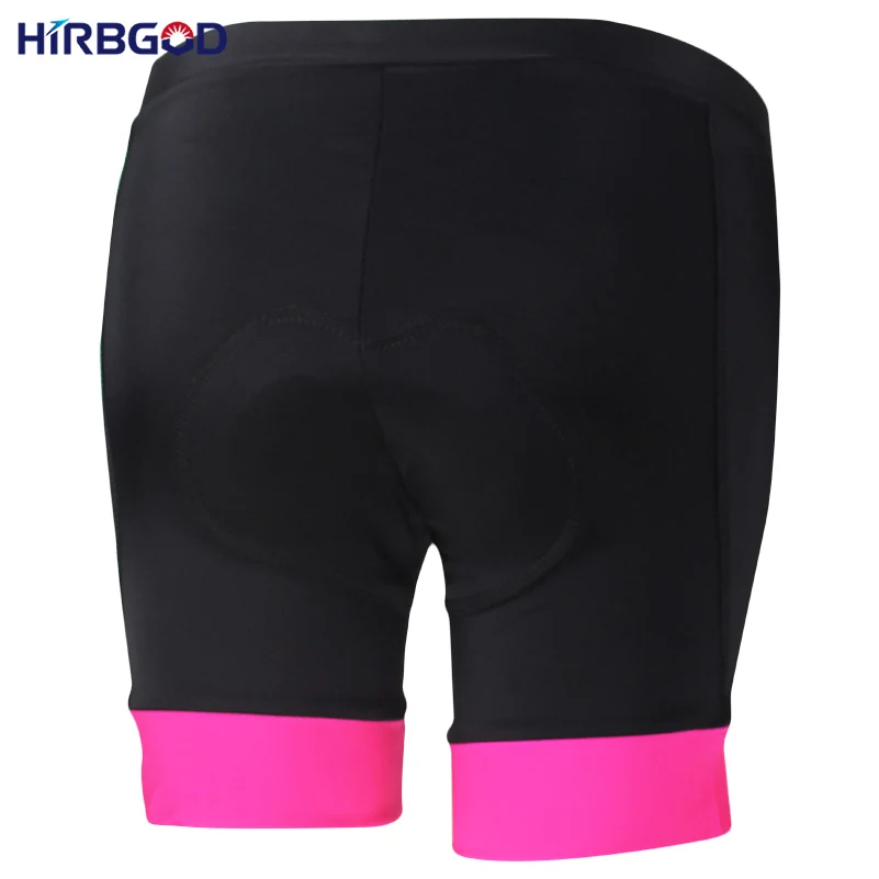 HIRBGOD, женские велосипедные шорты, 3D Мягкий гель, дышащие, Ciclismo, фитнес, спортивные, велосипедные Shorts-HK096