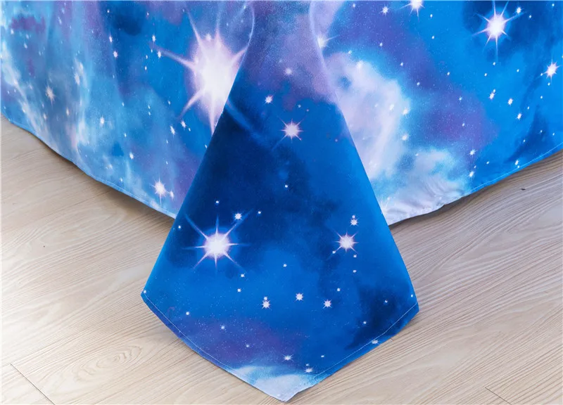 Фантазия Туманность 3D принт Постельное белье современный Galaxy шлифовка одеяло крышка Звездное небо постельное белье близнец полный Size41