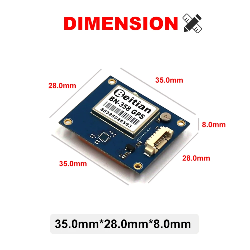 BEITIAN PPS базовая станция ttl BEIDOU 9600bps 5 0 в NMEA 0183 gps ГЛОНАСС двойной GNSS приемник модуля