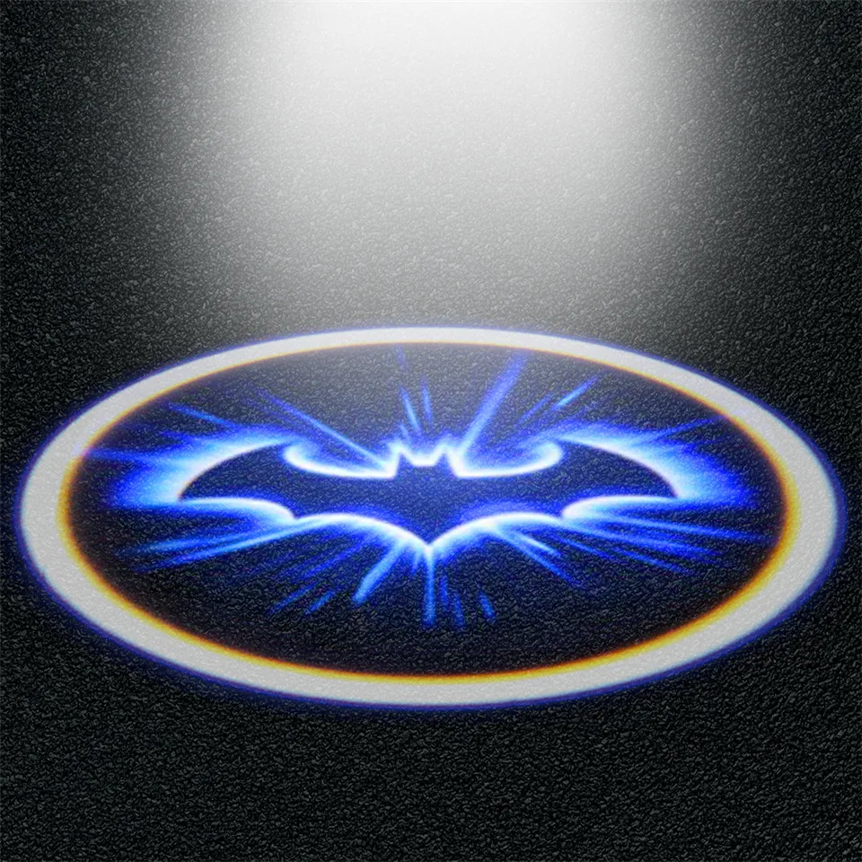 2pcs Wireless Car Door Led Welcome Laser Projector Logo Ghost Shadow Light Batman Car-styling Car Interior Lamp Light (12)
