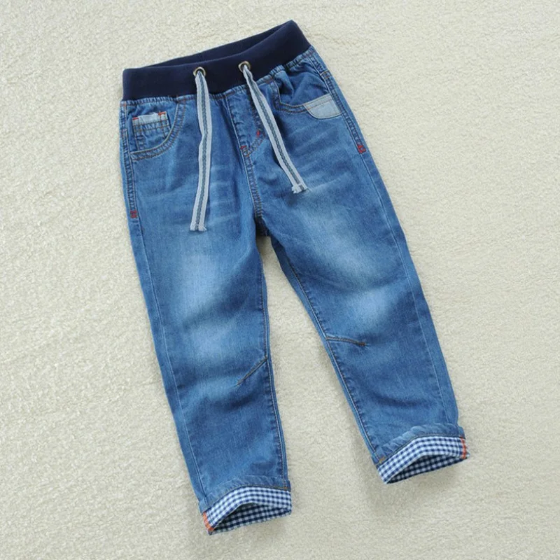 

Children's pants 2018 spring and autumn new boys jeans trousers casual children in the big children's pants