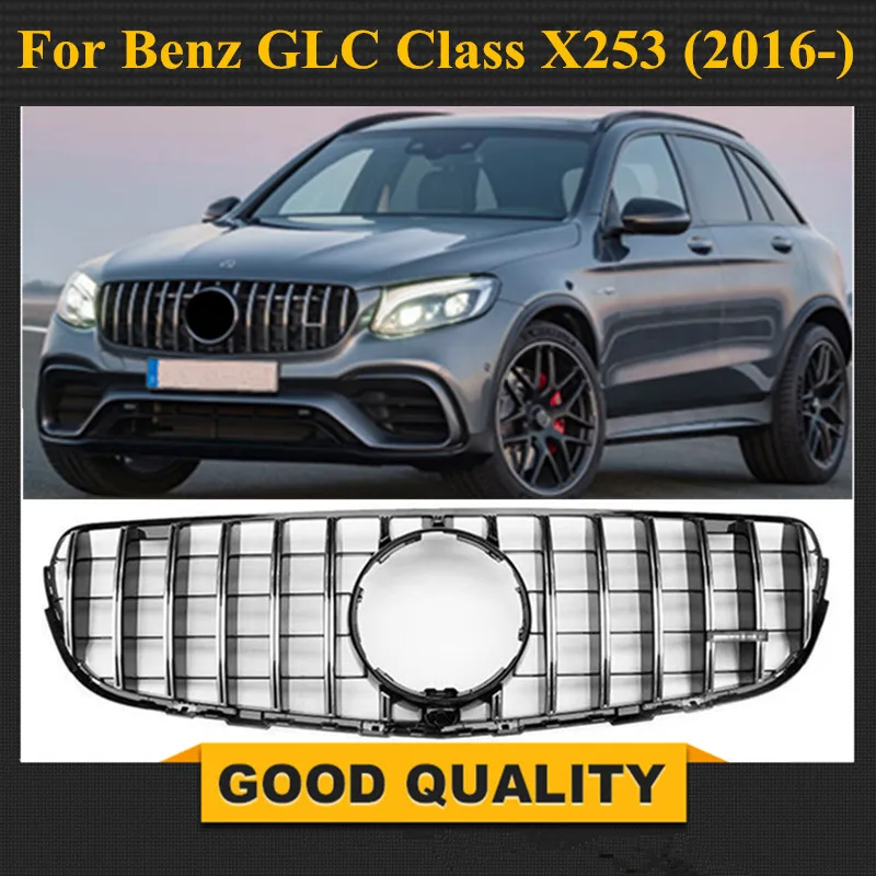 Решетка радиатора для x253 AMG GT Mercedes 2016 + GLC class GLC200 GLC250 GLC300 Sport glC450 GLC63 | Автомобили и