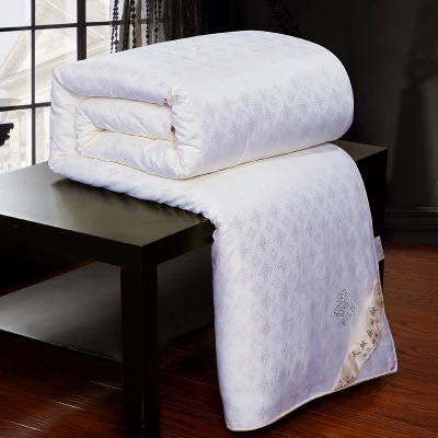 

purple/Tyrant gold/white/pink color Duvet Duck/Goose Down quilted Quilt 200*230cm/220*240cm winter luxury Blankets/Comforter