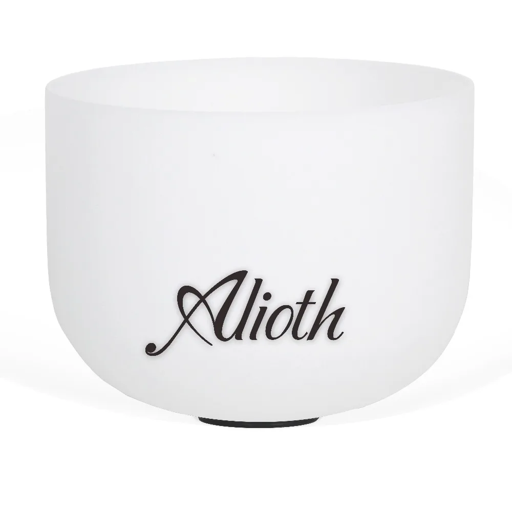 

14 Inch Frosted Crystal Singing Bowl in Various Note for Chakra balancing/Yoga/Meditation/Sound Therapy