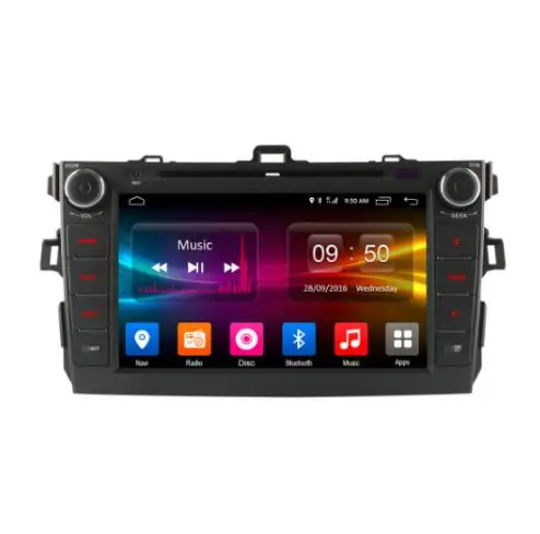 Owice C500 8 &quotAndroid 6 0 четырехъядерный 2G ram автомобильный dvd плеер с 4G LTE сеть для Toyota