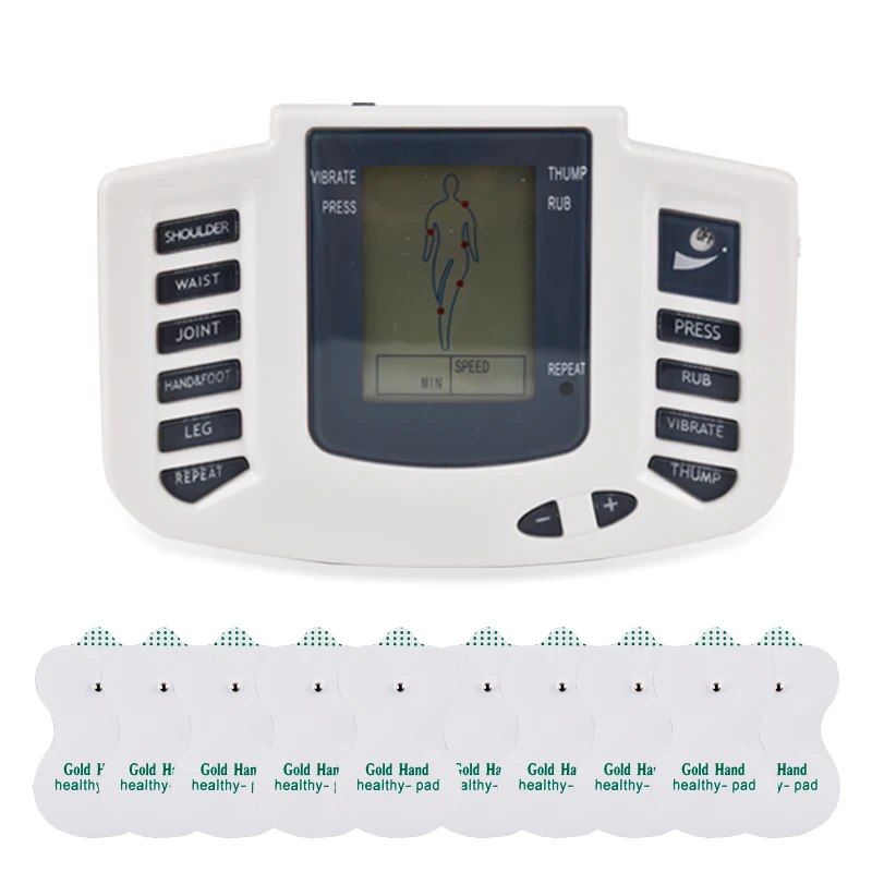 الكهربائية كامل الجسم مدلك كشط الحجامة عشرات الوخز بالإبر نبض آلة العلاج الطبيعي Ems الرعاية الصحية العضلات مشجعا
