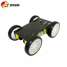 SZDOIT C101 Metal 4WD Smart Tank Car Chassis Kit Robot Platform With TT Motor DIY For Arduino