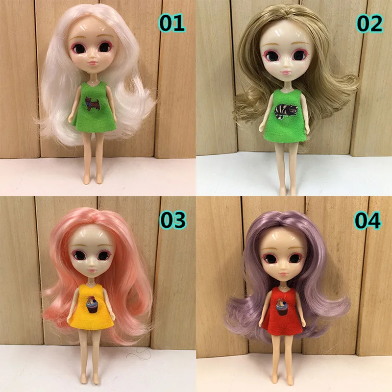 Takara Blythe Мини куклы Pullip DIY Blyth игрушка с одеждой|mini doll|blythe minimini dolls toys |