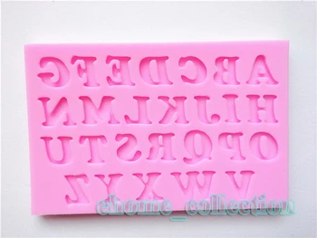 

1pcs 26 Letters 3D Silicone Mold Soap,Candle Moulds,Sugar Craft Tools,Chocolate Moulds,Bakeware Kitchen Cookie Tools