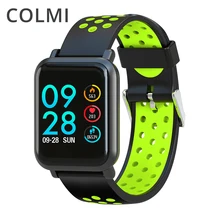 COLMI Smartwatch S9 2.5D OLED экран Gorilla glass кровяное кислородное кровяное давление полями IP68 Водонепроницаемый трекер активности Смарт-часы