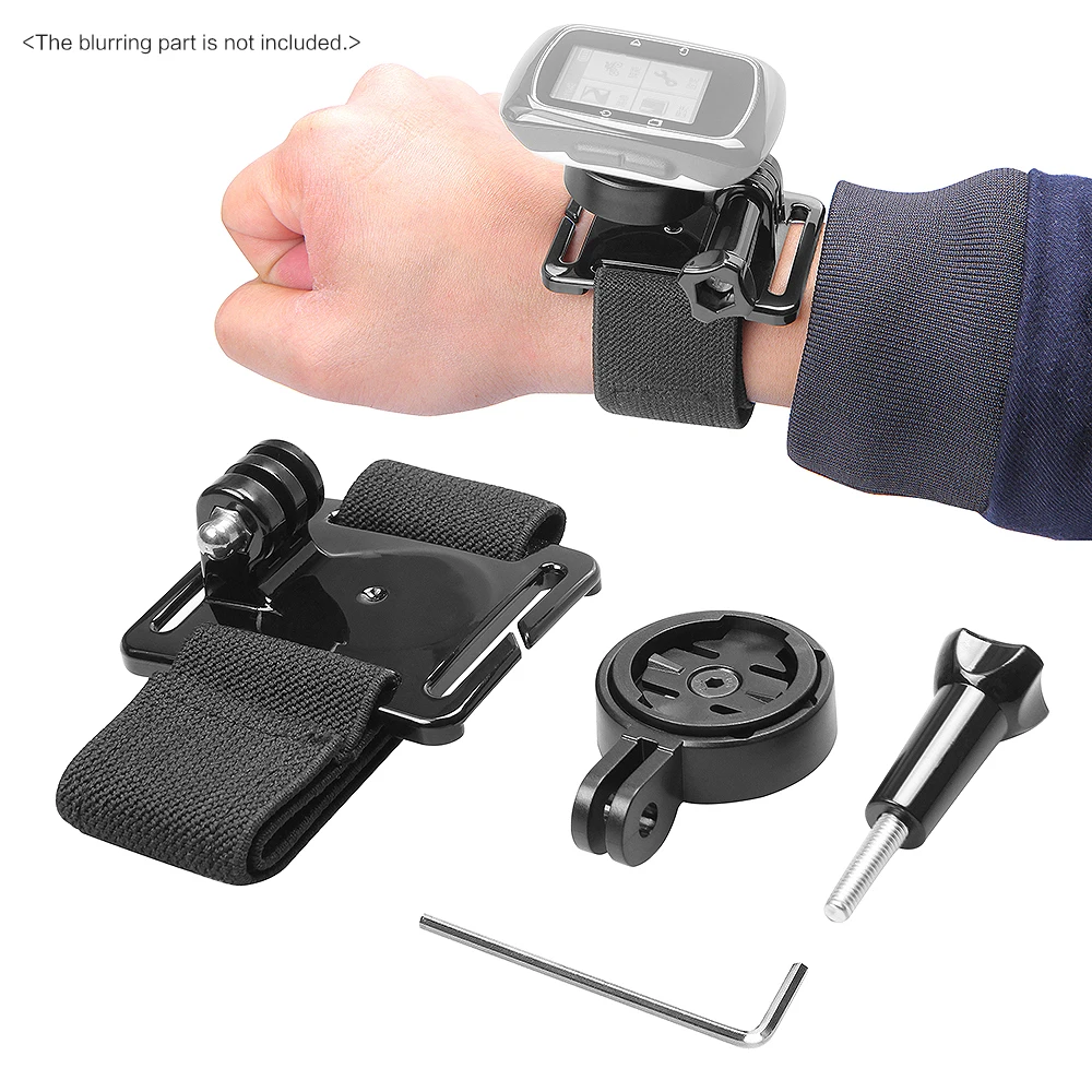 Ремешок на запястье Andoer с адаптером для Garmin GPS Edge Cycle 25 200 500 510 аксессуары Gopro|Ремни