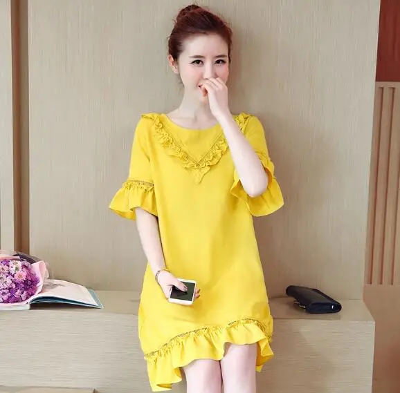 

Printed women's two wear suspender dress sexy beach big swing skirt D-31
