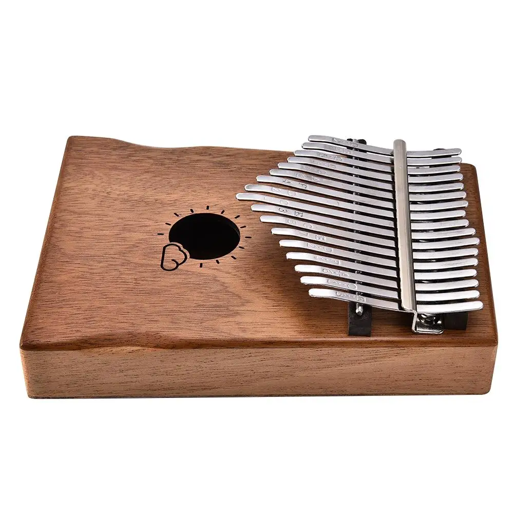 17 مفتاح كاليمبا Mbira Calimba الأفريقي الصلبة الماهوجني الإبهام إصبع بيانو مع حقيبة لوحة المفاتيح الماريمبا الخشب آلة موسيقية