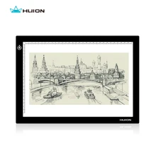 Продвижение Huion L4S из светодиодов свет площадку освещения коробки из светодиодов трассировка доски профессиональный анимация рисование трассировка панели бесплатная доставка