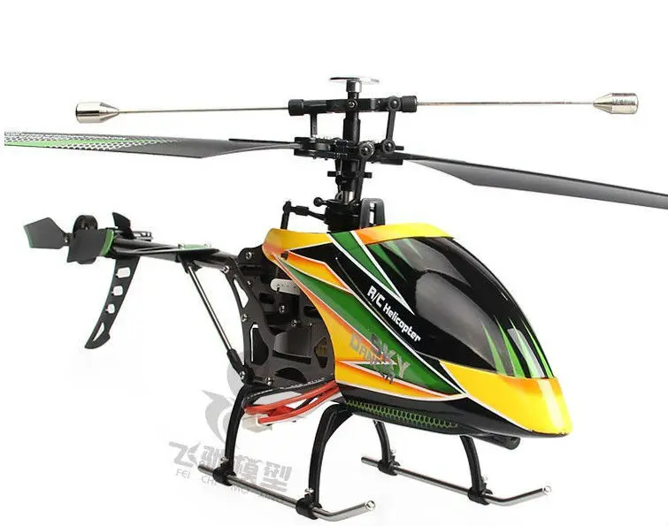 V912 Upgraded Version 2.4G 4CH RC Helicopter With Remote Control Gyro Ready To Fly Free without original box shipping