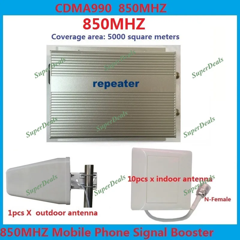 

CDMA 3W coverage 5000 sq.m. Mobile Signal Repeater CDMA Repeater cellular signal booster LTE 4G repeater amplifiers + antennas
