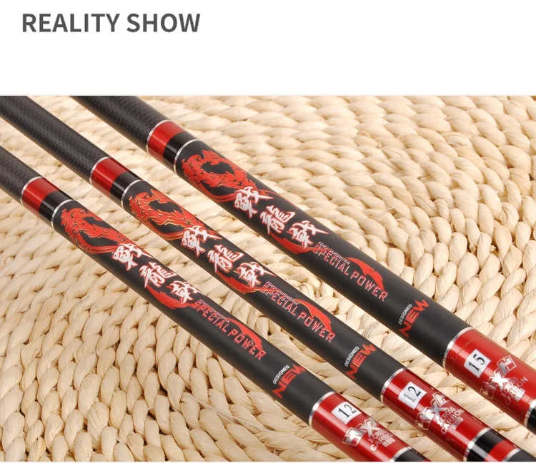 High Carbon Stream Rod Telescopic Pole 28 Tune Super Hard Stream Fishing Rod 28 Fishing Hand Rod Carp Ultra Light Fish Cane