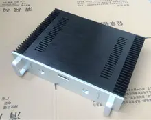 Bz4309 Алюминий усилитель мощности шасси класс усилителя Box два радиатора с ручкой 430 мм * 90 мм * 308 мм