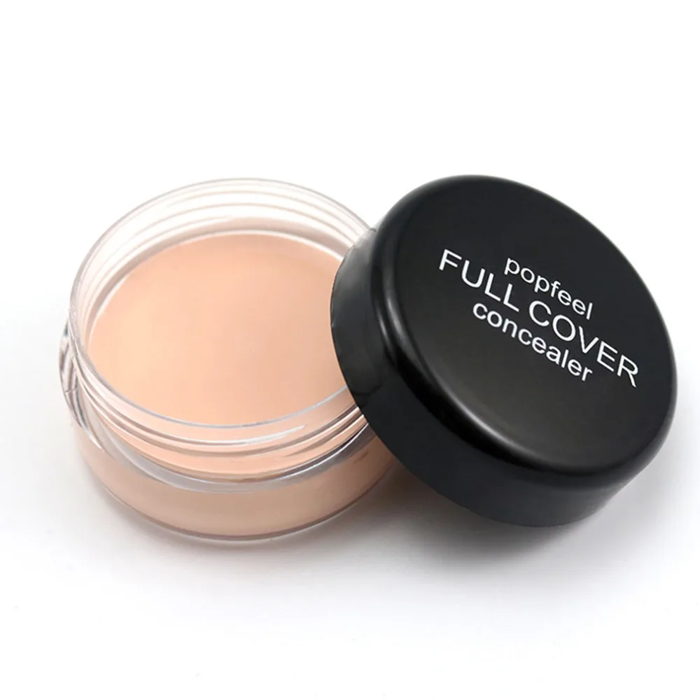 Popfeel Natural Brightening Concealer Single Color Full Cover Make Up Cosmetics Foundation Base Face Beauty Care hot | Красота и