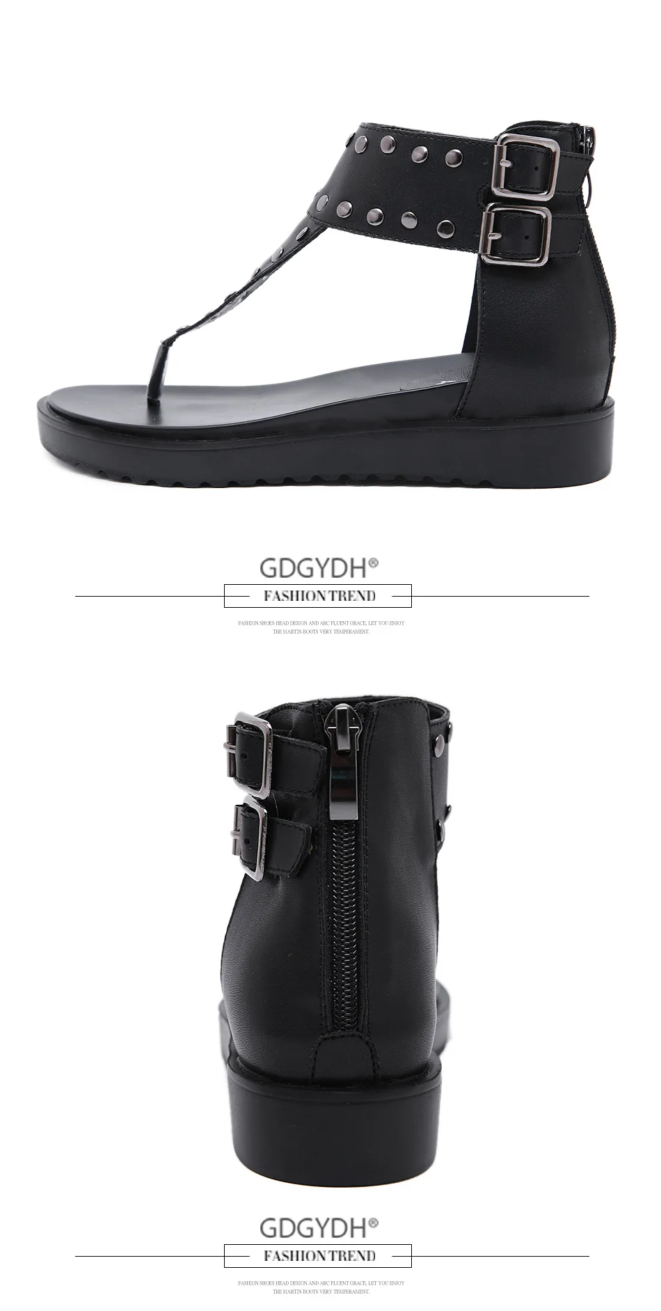 ankle strap buckle sandals 
