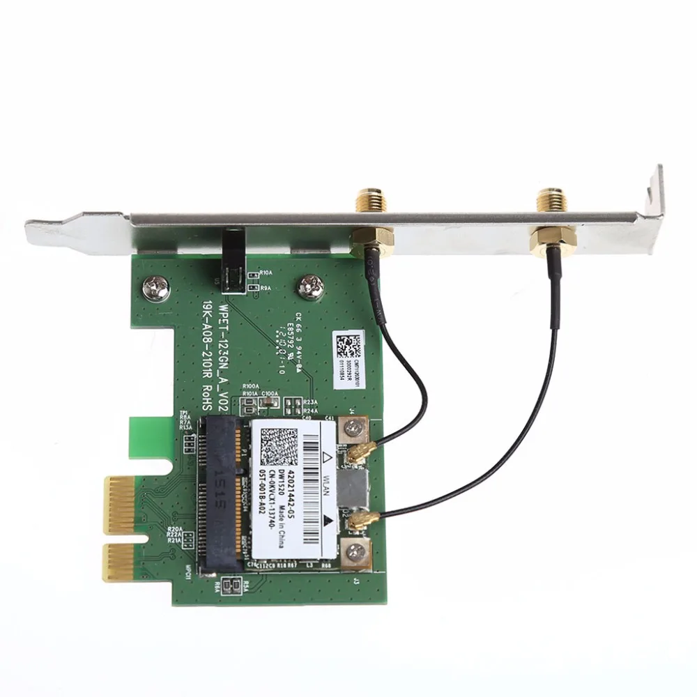 Двухдиапазонный BCM4322 беспроводной Wifi PCI-E карта 300 м настольный адаптер BCM943225HMS