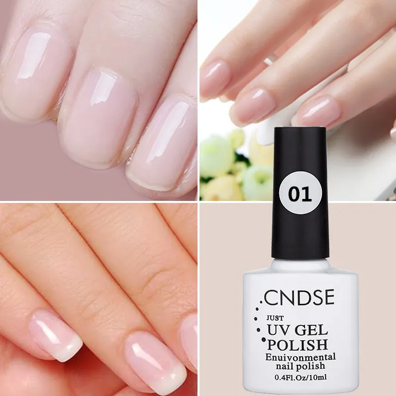 Cndse 10ml Uv Led Gel Nail Polish Women Natural Color Series Gel Cndse 10ml Uv Led Gel Nail Polish Women Natural Color Series Gel