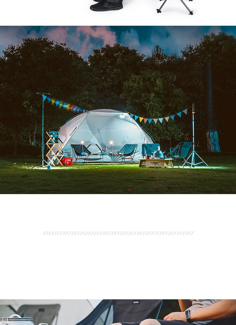 Cadeira de Pesca Naturehike Fábrica Portátil Dobrável Cadeira Acampamento Caminhadas Jardinagem Churrasco Esboço Fezes Lua 3 Cadeira de acampamento
