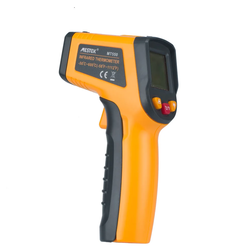 

-50 to 600 degree pyrometer digital thermometer laser outdoor electronic infrared ir thermometer temperature remote sensor