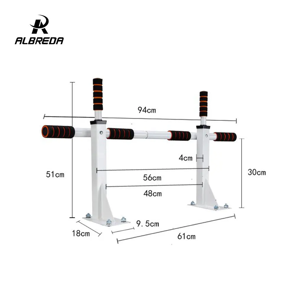 ALBREDA настенный турник домашний фитнес многофункциональное тренировочное оборудование для тела Домашний Тренажерный Зал Тренировка подтягивающий бар упражнения 4 цвета