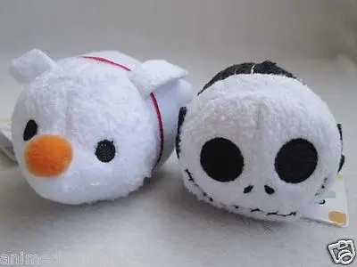 

Jack Skellington Zero Nightmare Before Christmas Mini Plush Toy 2pcs