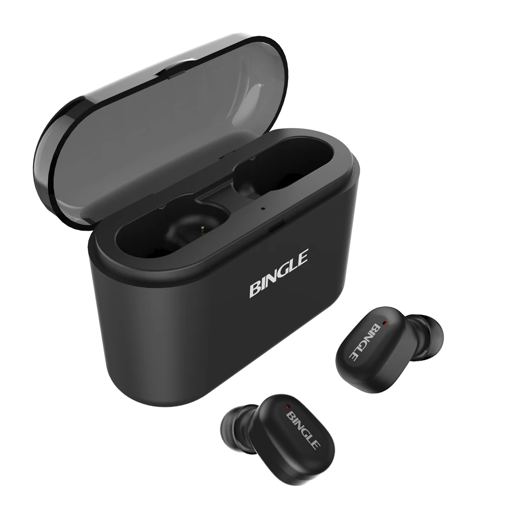 Bingle K7 шумоподавление спортивные BT 5 0 Bluetooth наушники настоящие Беспроводные