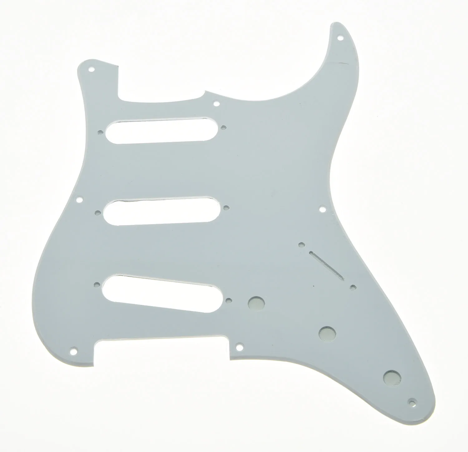 

KAISH White 1 Ply 8 Hole Vintage ST Pickguard Scratch Plate