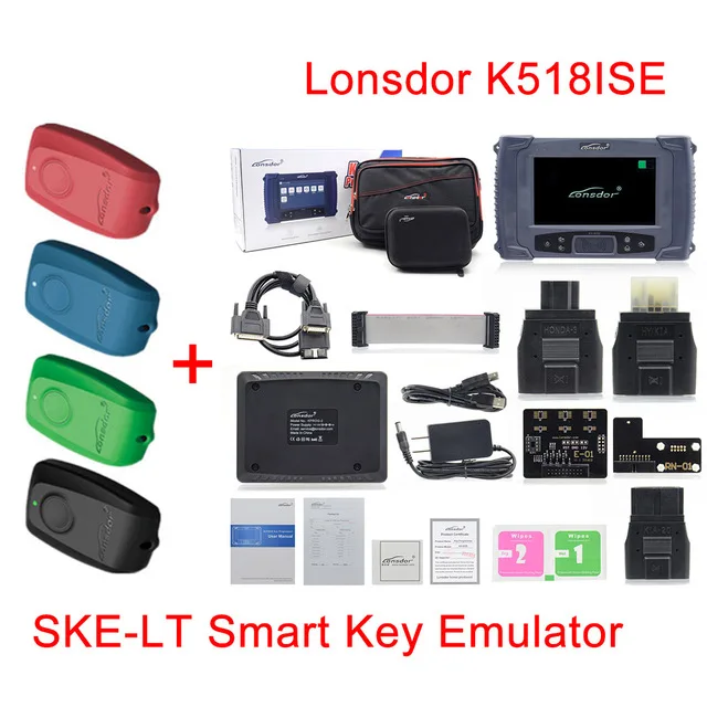 Программатор ключей Lonsdor K518ISE K518 для всех типов с регулировкой одометра без
