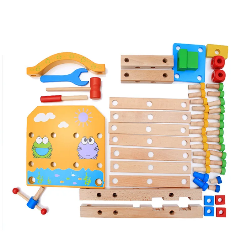 Wooden Toys Disassembly Tools Chairs Nuts Assemblies Luban Intellectuals Learning for Children | Игрушки и хобби