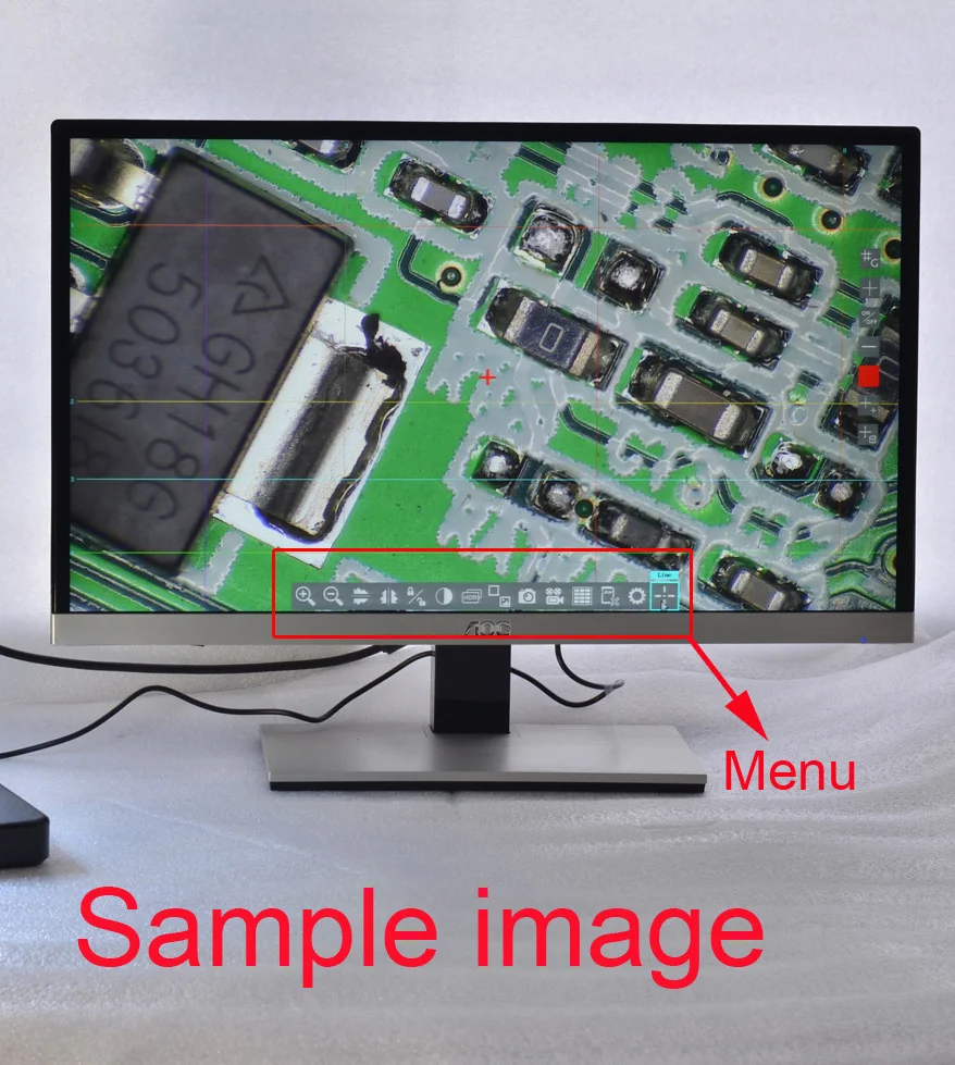 1080P VGA USB микроскоп камера Full HD 60fps SD видео рекордер поддержка C Mount объектив для ПК