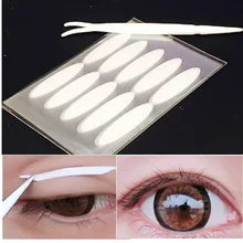 100Pairs Clear Eyelid Stripe Makeup Eyeliner Stickers Invisible Eye Tapes Double Eyelid Tape Stickers for Making The Eyes Bigger