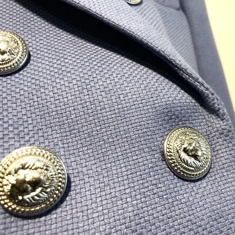 Blazer Women Spring 2019 New Casual Double Breasted Pocket Women Office Jackets Elegant Long Sleeve Button Blazer Outerwear 