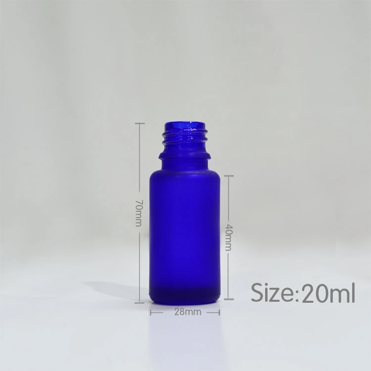 Garrafa de Vidro de Óleo r de Alta 3 de Embalagens de Vidro de Cor Atacado Geada Qualidade Vazio Fosco Depuração 50 Pcs 20 ml 4 50 pcs atacado 20 ml geada r