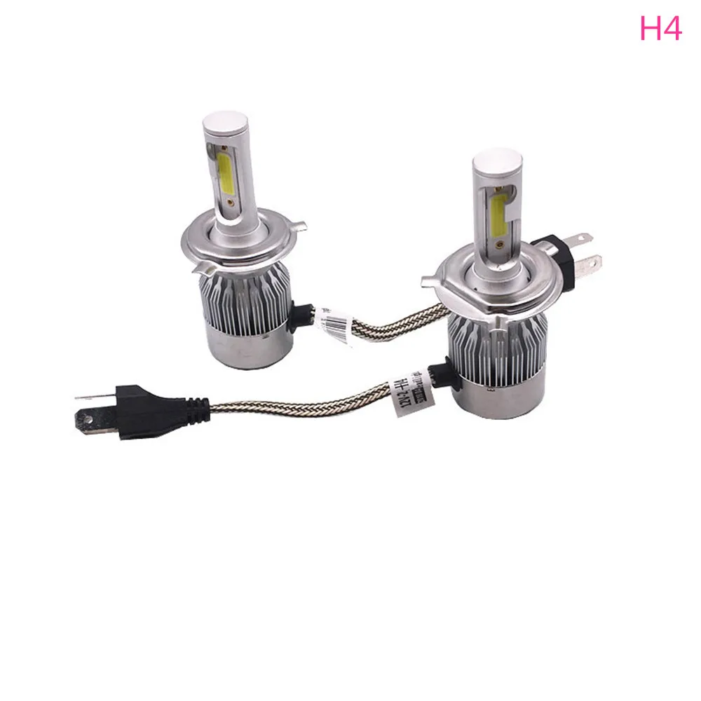 2 шт. Автомобильные светодиодные лампы H4 для Toyota Highlander 2009 2010 2011 HILUX 2013 Jeep compass 2006