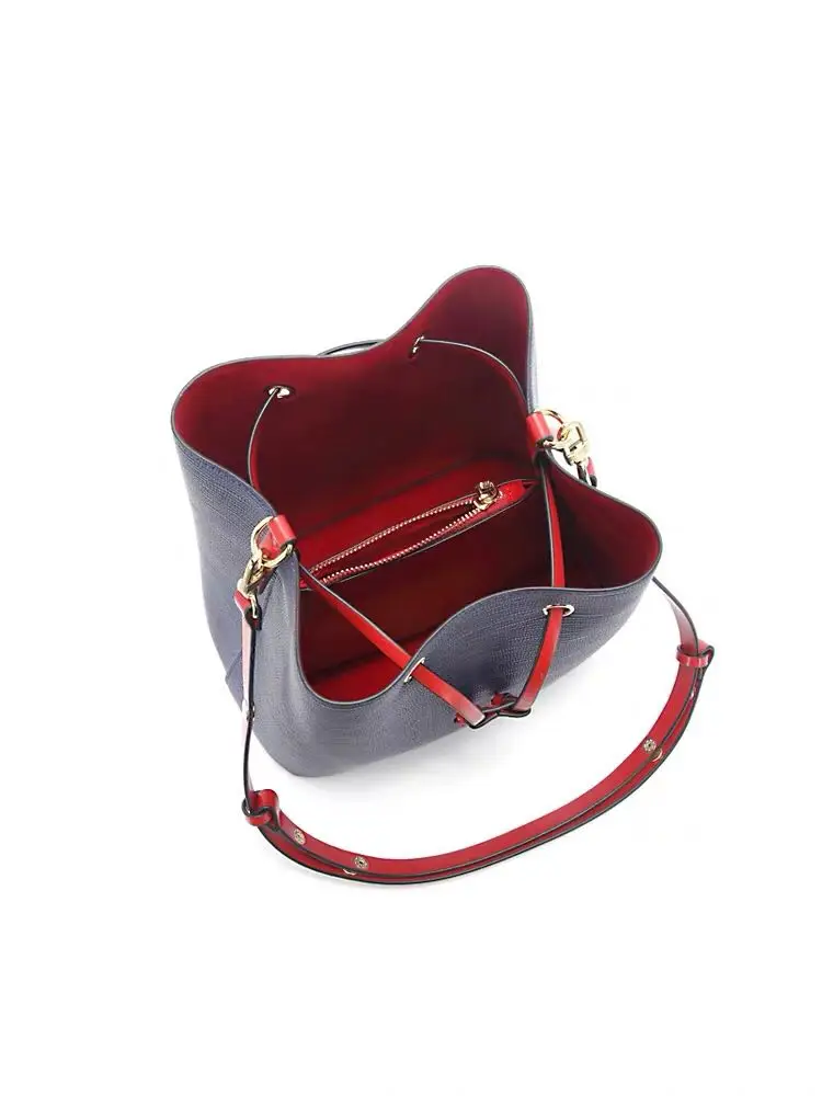 

Best quality Women's handbags Spring series Trendy Bucket bag Neonoe Monogram canvas calfskin lady shoulder bag free shipping