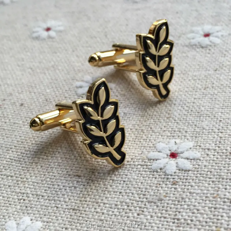 50 пар пользовательских масонов запонки масонские Regalia Freemason Akasha Sprig из акации