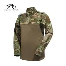 Новые боевые, из мультикама рубашка Охота Одежда очки для страйкбола тактические emerson армейский Военный Wargame Мультикам футболки тефлон Водонепроницаемый