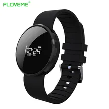 FLOVEME Für iPhone Samsung Android IOS Bluetooth Sport Smart Uhr Schrittzähler Herzfrequenz Smartwatch SMS Anruf Erinnern MP3 Armband